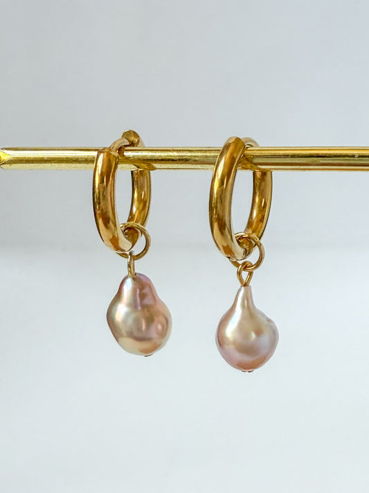 RADIANCE 2-way Baby Baroque Hoops