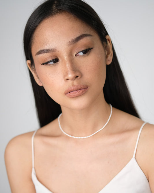 HANNAH Minimalist Choker and Bracelet