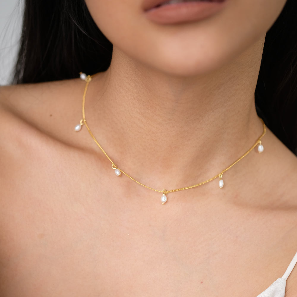 BESS Pearl Drop Choker