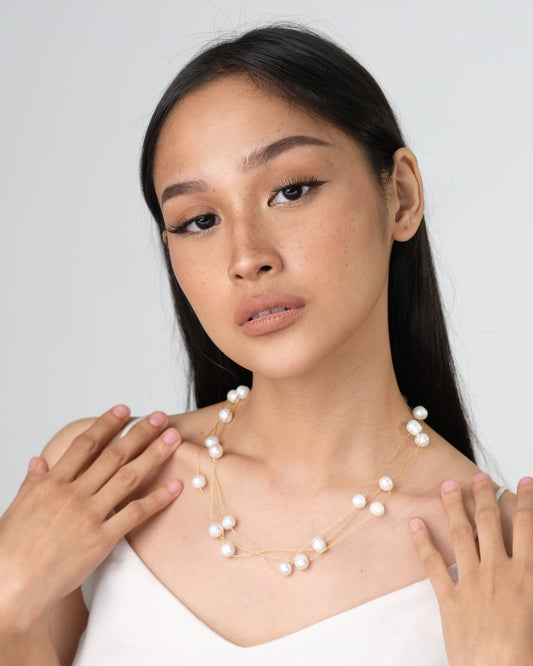 CORINNE 3-strand Necklace