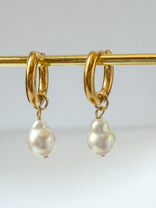RADIANCE 2-way Baby Baroque Hoops