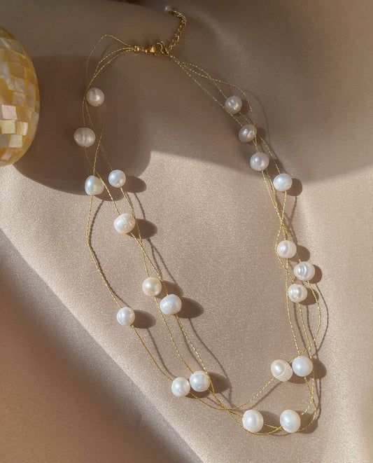 CORINNE 3-strand Necklace