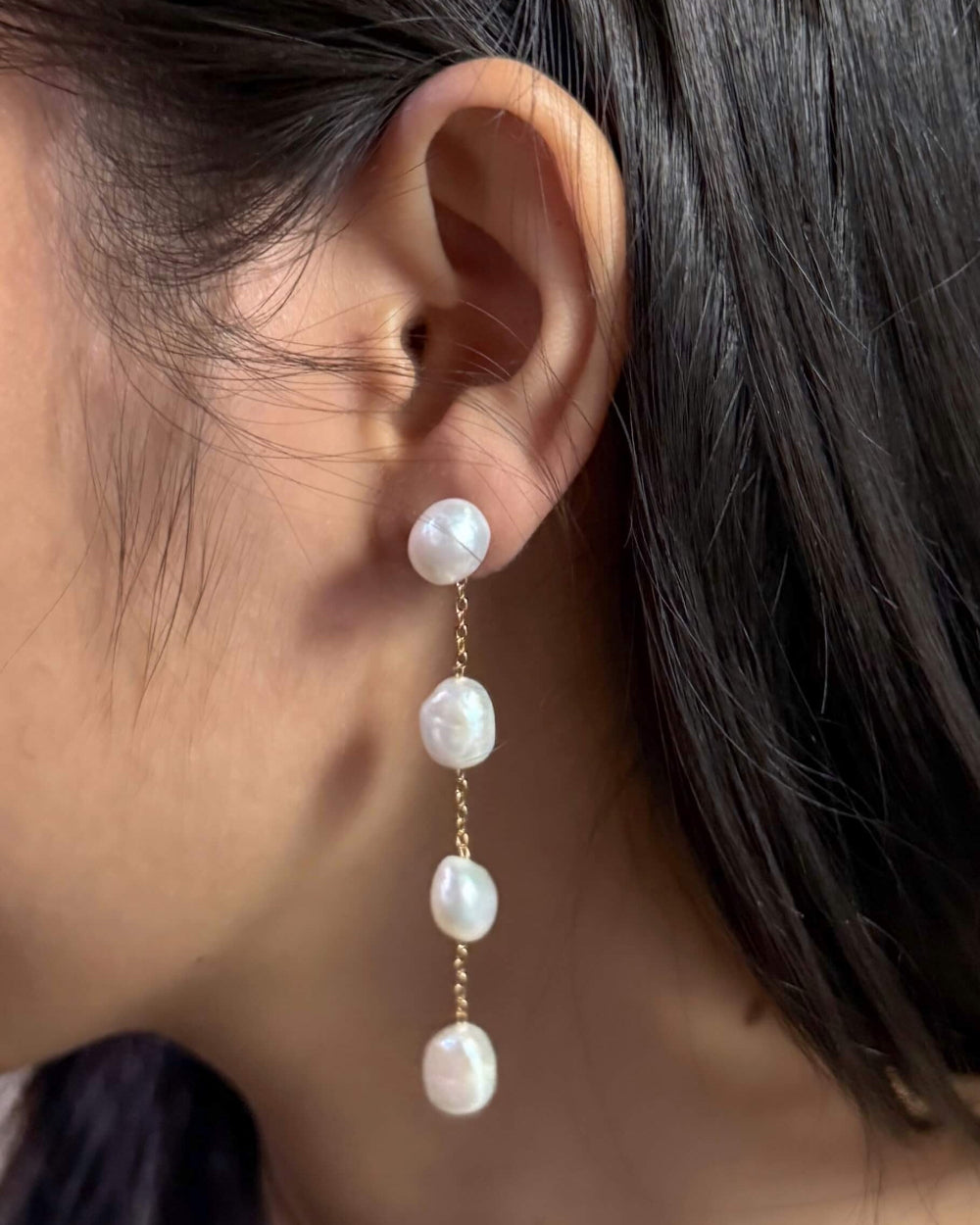 GABRIELLE 2-way Keshi Earrings