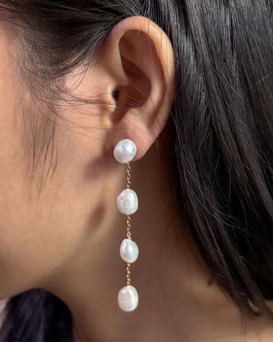 GABRIELLE 2-way Keshi Earrings