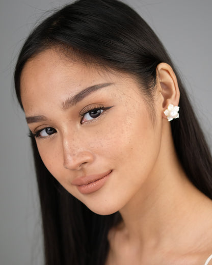 MARIA SET with Small Classic Pearl Studs