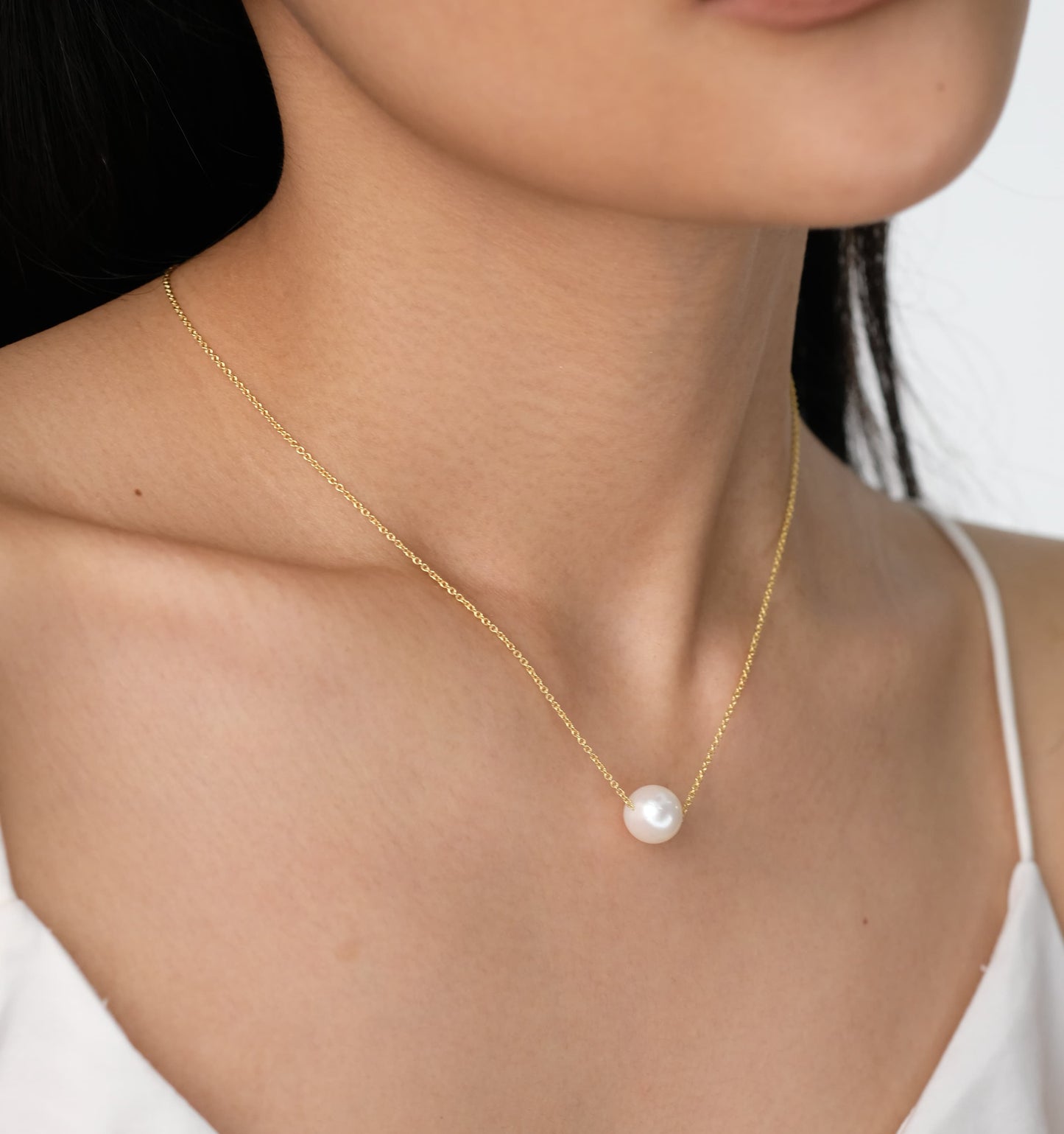 UNICA Pearl Solitaire Necklace