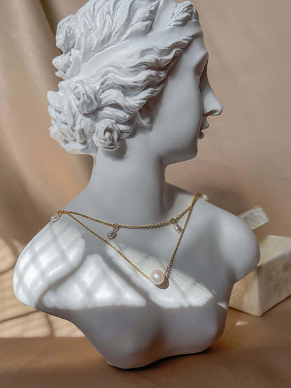 UNICA Pearl Solitaire Necklace