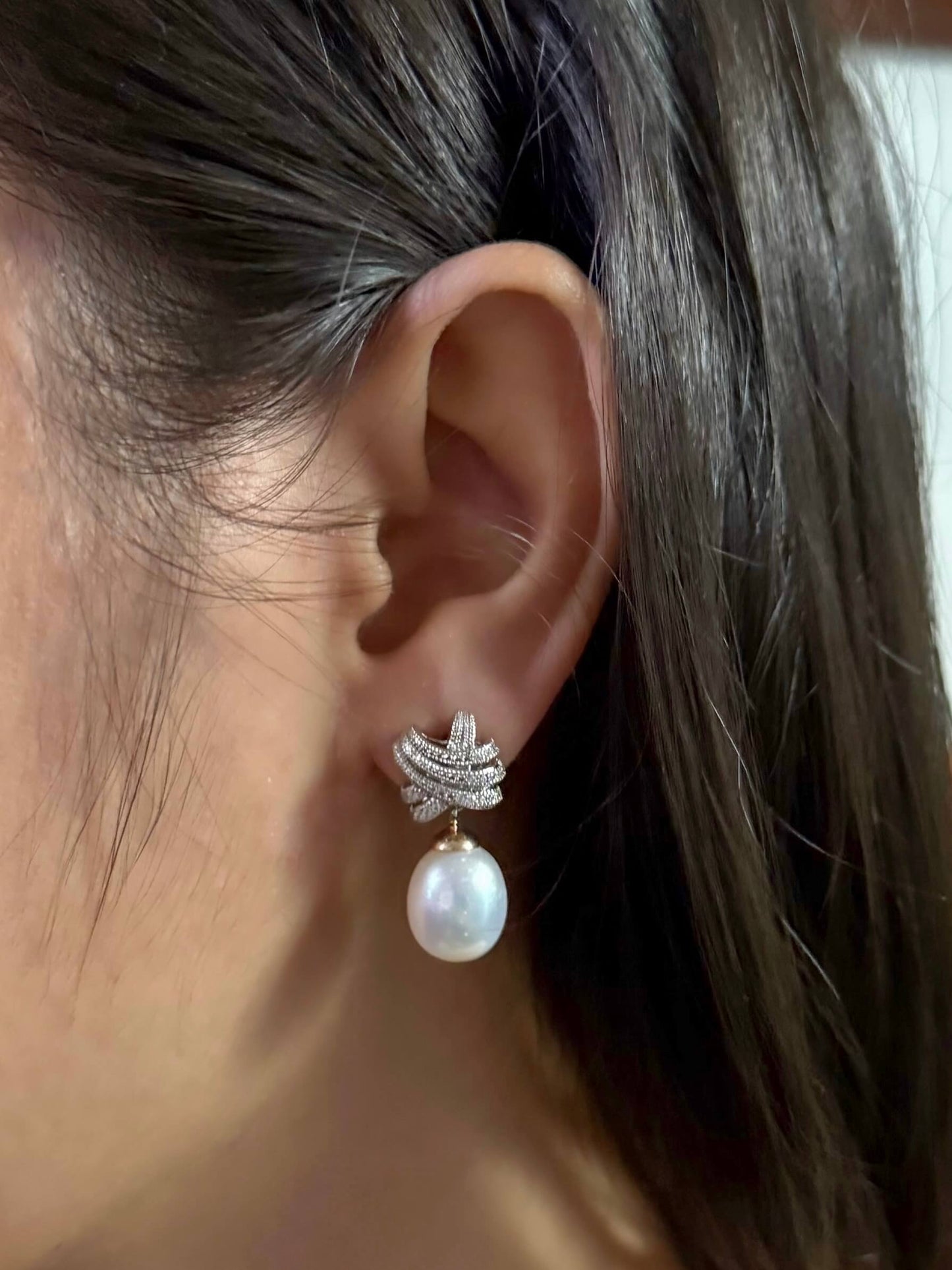 HELENA 2-Toned Earrings