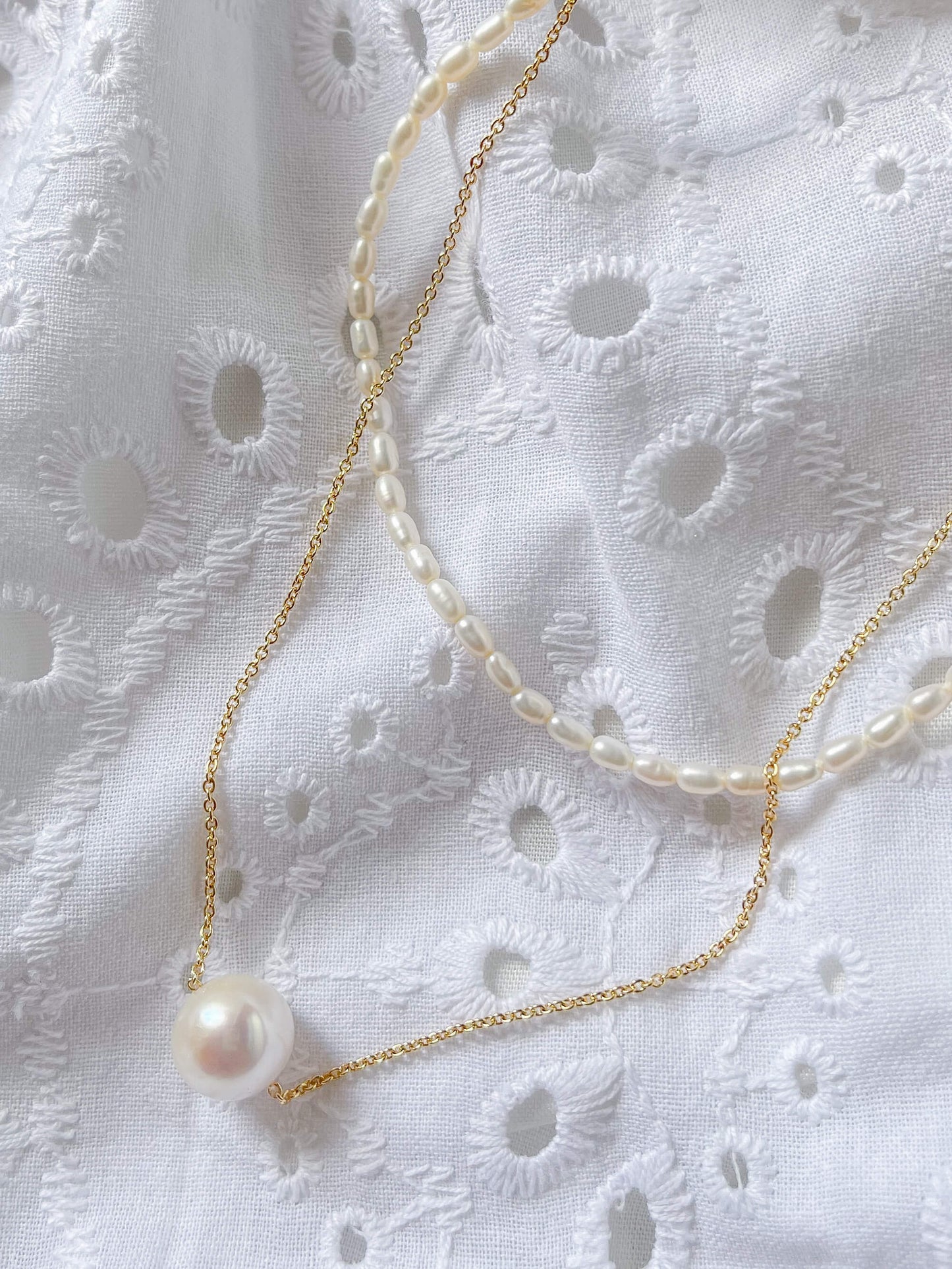 UNICA Pearl Solitaire Necklace