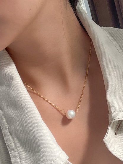 UNICA Pearl Solitaire Necklace