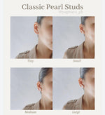 Load image into Gallery viewer, Classic Pearl Studs

